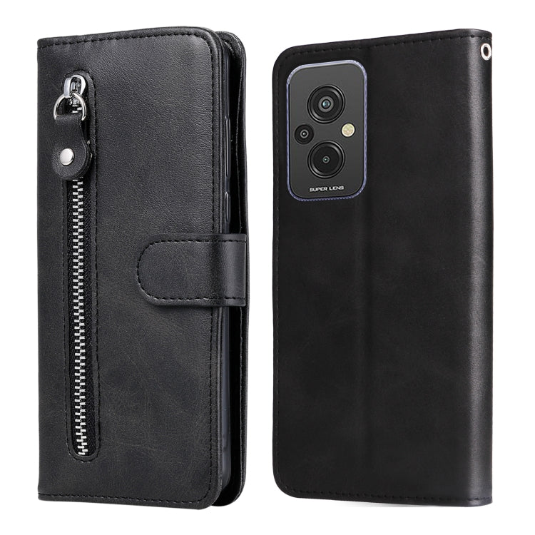 Custodia per telefono in pelle con cerniera in vitello, For Xiaomi Redmi A1+, For Xiaomi Redmi 11 Prime 4G, For Xiaomi Redmi Note 12 China, For Xiaomi Redmi Note 12 Pro 5G China