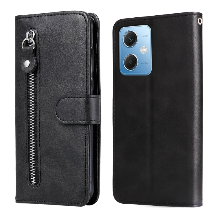 Custodia per telefono in pelle con cerniera in vitello, For Xiaomi Redmi A1+, For Xiaomi Redmi 11 Prime 4G, For Xiaomi Redmi Note 12 China, For Xiaomi Redmi Note 12 Pro 5G China