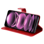 Custodia per telefono in pelle con cerniera in vitello, For Xiaomi Redmi Note 12 Pro+ China