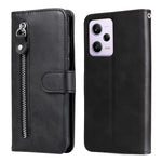 Custodia per telefono in pelle con cerniera in vitello, For Xiaomi Redmi Note 12 Pro+ China