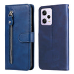 Custodia per telefono in pelle con cerniera in vitello, For Xiaomi Redmi Note 12 Pro+ China