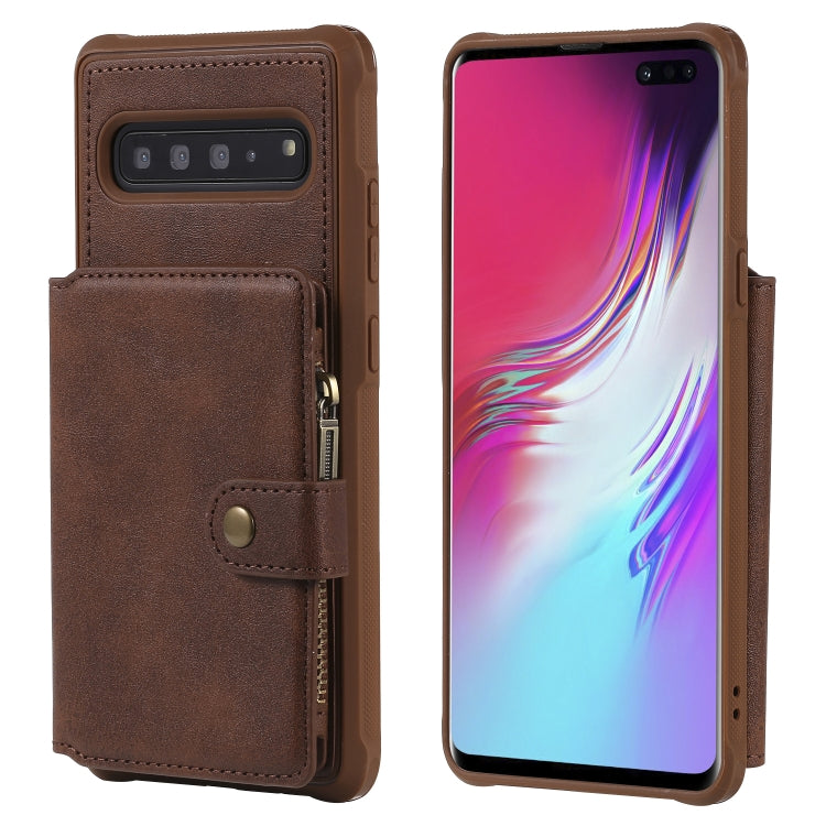 Custodia portafoglio antiurto per Samsung Galaxy S9 e S10