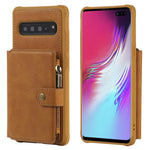 Custodia portafoglio antiurto per Samsung Galaxy S9 e S10