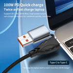 ADC-008 100W USB/Tipo-C a Tipo-C + 8 pin + Micro USB Due o tre Cavo dati di ricarica rapida completamente compatibile, 1.2m, 2m