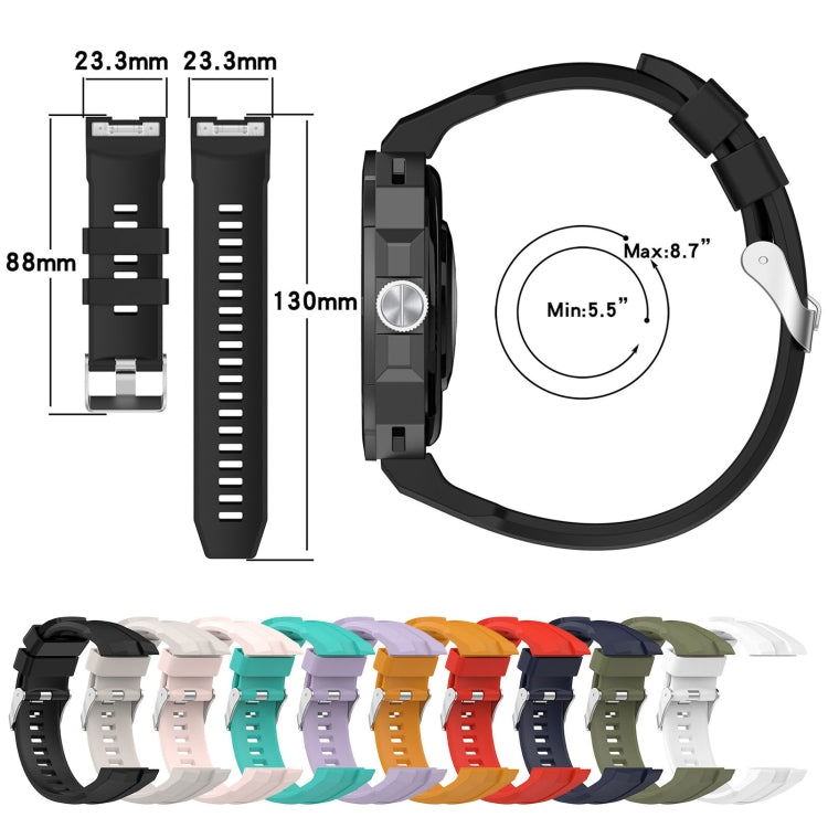 Cinturino in silicone monocromatico, For Huawei Watch GT Cyber