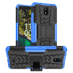 Gomma Texture TPU + Custodia per telefono PC con supporto, For Nokia C100, For Nokia C200, For Nokia G100