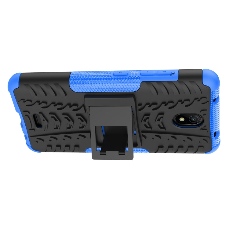 Gomma Texture TPU + Custodia per telefono PC con supporto, For Nokia C100, For Nokia C200, For Nokia G100