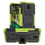 Gomma Texture TPU + Custodia per telefono PC con supporto, For Nokia C100, For Nokia C200, For Nokia G100