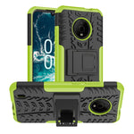 Gomma Texture TPU + Custodia per telefono PC con supporto, For Nokia C100, For Nokia C200, For Nokia G100