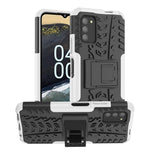 Gomma Texture TPU + Custodia per telefono PC con supporto, For Nokia C100, For Nokia C200, For Nokia G100