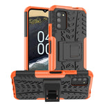 Gomma Texture TPU + Custodia per telefono PC con supporto, For Nokia C100, For Nokia C200, For Nokia G100