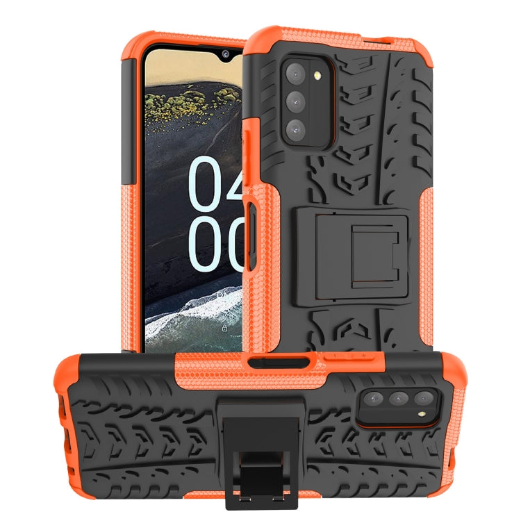 Gomma Texture TPU + Custodia per telefono PC con supporto, For Nokia C100, For Nokia C200, For Nokia G100