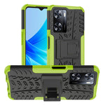 Gomma Texture TPU + Custodia per telefono PC con supporto, For OPPO A57 4G
