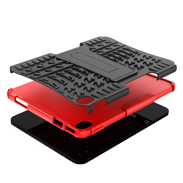 Tyre Texture TPU + custodia per tablet PC con supporto, For iPad 10th Gen 10.9 2022, For Amazon Kindle Fire HD 8 2022