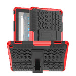 Tyre Texture TPU + custodia per tablet PC con supporto, For iPad 10th Gen 10.9 2022, For Amazon Kindle Fire HD 8 2022