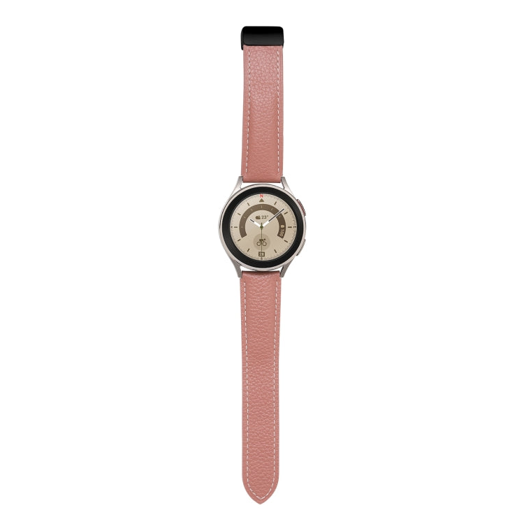 Cinturino per orologio in vera pelle con fibbia pieghevole, 20mm, 22mm