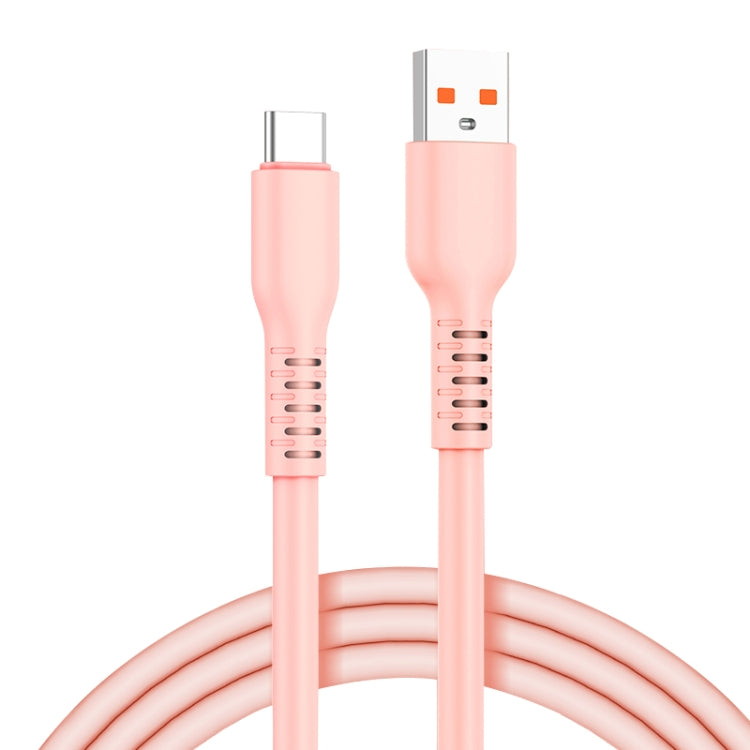 ADC-014 Cavo dati in silicone liquido da USB a USB-C/tipo-C da 6 A, 0.5m, 1m, 2m