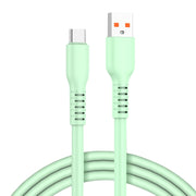 ADC-014 Cavo dati in silicone liquido da USB a USB-C/tipo-C da 6 A, 0.5m, 1m, 2m