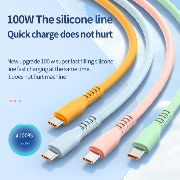 Cavo dati USB a USB-C in silicone 6A 0,5-2m
