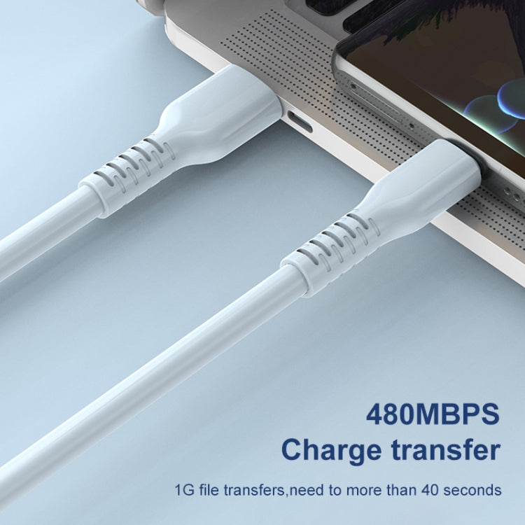 Cavo dati USB a USB-C in silicone 6A 0,5-2m
