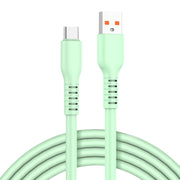 ADC-014 Cavo dati in silicone liquido da USB a USB-C/tipo-C da 6 A, 0.5m, 1m, 2m