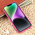 Custodia per telefono in silicone con trama intrecciata, For iPhone 14, For iPhone 14 Plus