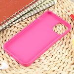 Custodia per telefono in silicone con trama intrecciata, For iPhone 14, For iPhone 14 Plus