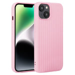 Custodia per telefono in silicone con trama intrecciata, For iPhone 14, For iPhone 14 Plus