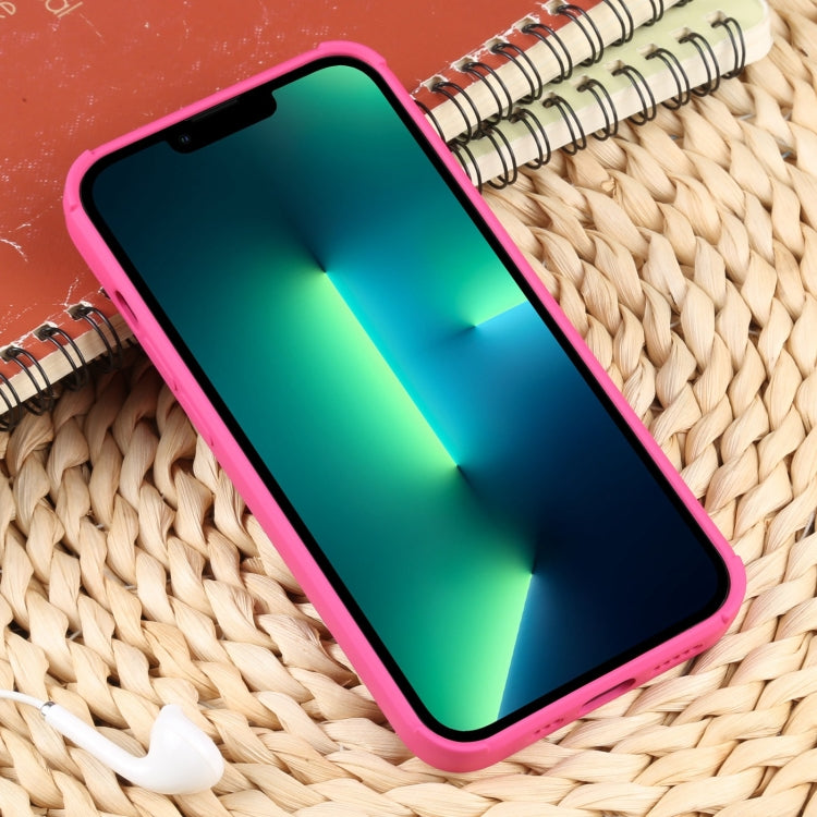 Custodia per telefono in silicone con trama intrecciata, For iPhone 13 Pro Max, For iPhone 12