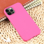 Custodia per telefono in silicone con trama intrecciata, For iPhone 12 Pro, For iPhone 12 Pro Max