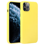 Custodia per telefono in silicone con trama intrecciata, For iPhone 11, For iPhone 11 Pro Max