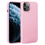 Custodia per telefono in silicone con trama intrecciata, For iPhone 11, For iPhone 11 Pro Max