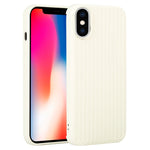 Custodia per telefono in silicone con trama intrecciata, For iPhone X / XS, For iPhone XR