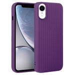 Custodia per telefono in silicone con trama intrecciata, For iPhone X / XS, For iPhone XR