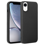 Custodia per telefono in silicone con trama intrecciata, For iPhone X / XS, For iPhone XR