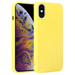 Custodia per telefono in silicone con trama intrecciata, For iPhone XS Max, For iPhone SE 2022 / SE 2020 / 7 / 8