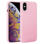 Custodia per telefono in silicone con trama intrecciata, For iPhone XS Max, For iPhone SE 2022 / SE 2020 / 7 / 8