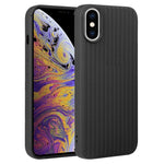 Custodia per telefono in silicone con trama intrecciata, For iPhone XS Max, For iPhone SE 2022 / SE 2020 / 7 / 8