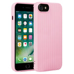 Custodia per telefono in silicone con trama intrecciata, For iPhone XS Max, For iPhone SE 2022 / SE 2020 / 7 / 8
