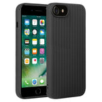 Custodia per telefono in silicone con trama intrecciata, For iPhone XS Max, For iPhone SE 2022 / SE 2020 / 7 / 8