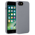 Custodia per telefono in silicone con trama intrecciata, For iPhone XS Max, For iPhone SE 2022 / SE 2020 / 7 / 8