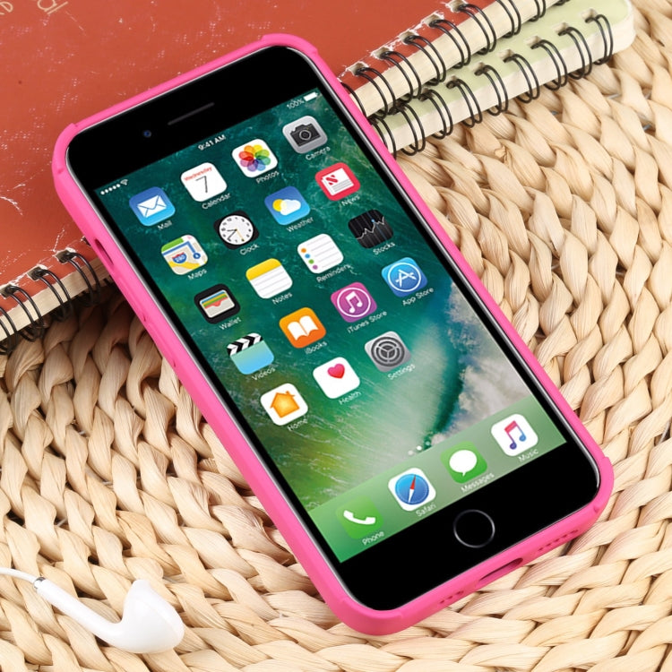 Custodia per telefono in silicone con trama intrecciata, For iPhone 7 Plus / 8 Plus