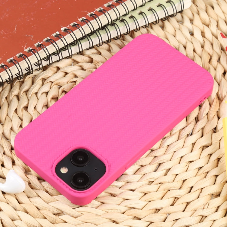 Custodia per telefono in silicone con trama intrecciata, For iPhone 7 Plus / 8 Plus