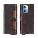 Custodia per telefono in pelle con fibbia magnetica Skin Feel, For Motorola Moto G72 4G, For vivo V25 Pro 5G, For Xiaomi Redmi Note 12 China, For Xiaomi Redmi Note 12 Pro 5G China, For Xiaomi Redmi Note 12 Pro+ China, For Xiaomi Redmi A1+ 4G