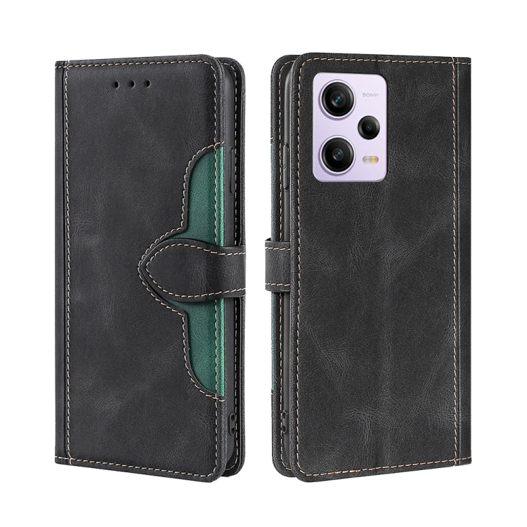 Custodia per telefono in pelle con fibbia magnetica Skin Feel, For Motorola Moto G72 4G, For vivo V25 Pro 5G, For Xiaomi Redmi Note 12 China, For Xiaomi Redmi Note 12 Pro 5G China, For Xiaomi Redmi Note 12 Pro+ China, For Xiaomi Redmi A1+ 4G