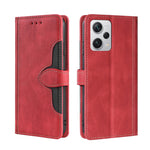 Custodia per telefono in pelle con fibbia magnetica Skin Feel, For Motorola Moto G72 4G, For vivo V25 Pro 5G, For Xiaomi Redmi Note 12 China, For Xiaomi Redmi Note 12 Pro 5G China, For Xiaomi Redmi Note 12 Pro+ China, For Xiaomi Redmi A1+ 4G