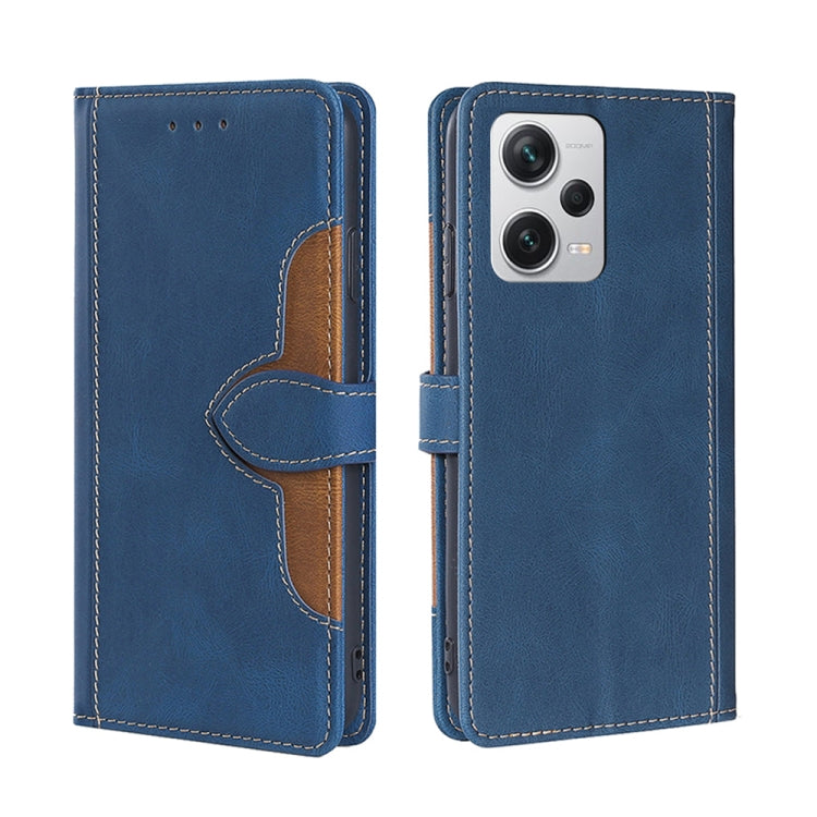 Custodia per telefono in pelle con fibbia magnetica Skin Feel, For Motorola Moto G72 4G, For vivo V25 Pro 5G, For Xiaomi Redmi Note 12 China, For Xiaomi Redmi Note 12 Pro 5G China, For Xiaomi Redmi Note 12 Pro+ China, For Xiaomi Redmi A1+ 4G