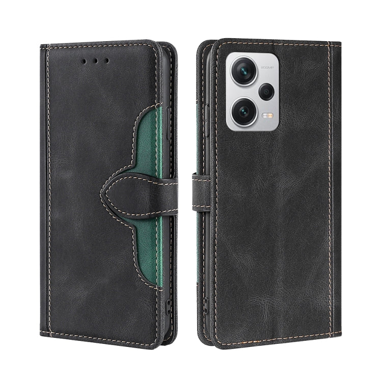 Custodia per telefono in pelle con fibbia magnetica Skin Feel, For Motorola Moto G72 4G, For vivo V25 Pro 5G, For Xiaomi Redmi Note 12 China, For Xiaomi Redmi Note 12 Pro 5G China, For Xiaomi Redmi Note 12 Pro+ China, For Xiaomi Redmi A1+ 4G