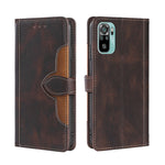 Custodia per telefono in pelle con fibbia magnetica Skin Feel, For Xiaomi Redmi Note 11 SE India / Poco M5S 4G, For Samsung Galaxy A14 5G