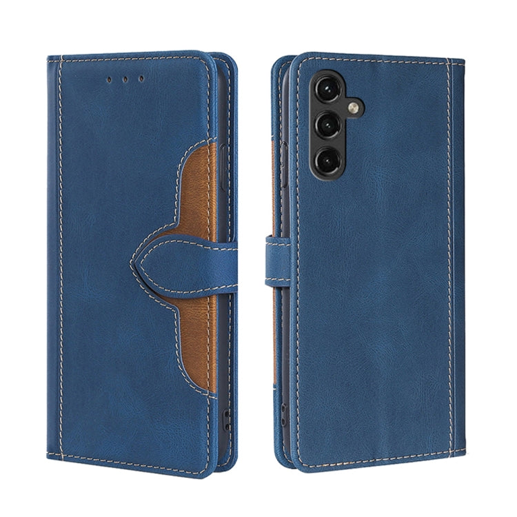 Custodia per telefono in pelle con fibbia magnetica Skin Feel, For Xiaomi Redmi Note 11 SE India / Poco M5S 4G, For Samsung Galaxy A14 5G